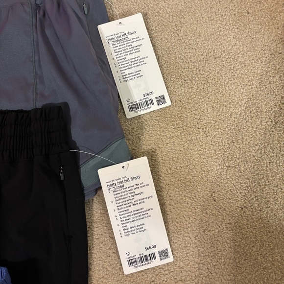Lululemon Hotty Hot HR Short 4" size 12 Set - Picture 2 of 6